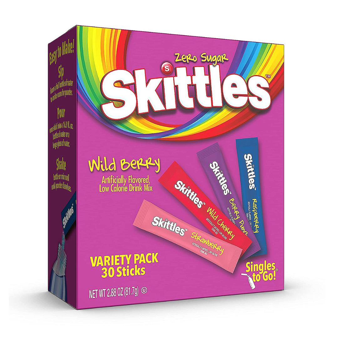 Skittles Variety Pack - Wild Berry  - 30 Sachets