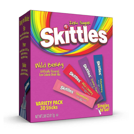 Skittles Variety Pack - Wild Berry  - 30 Sachets