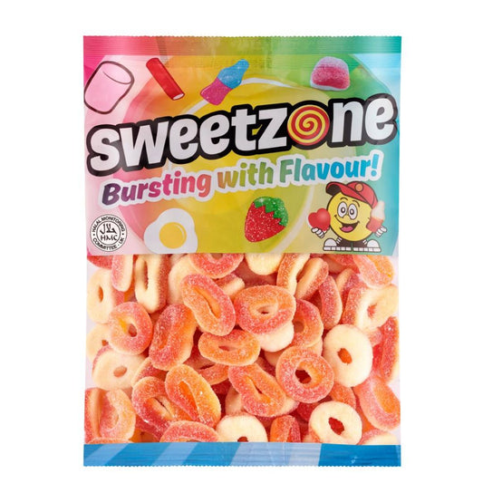 Sweetzone Peach Rings 1kg