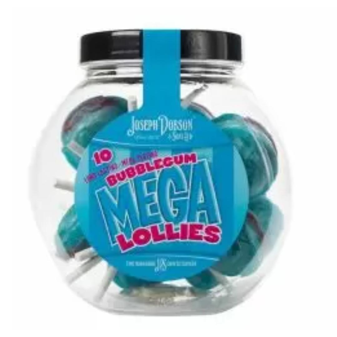 Dobsons Mega Candy Lollies Bubblegum Gift Jar