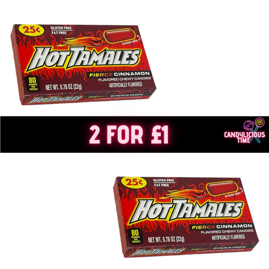 Hot Tamales Changemaker Mini Box (44g) (2 pack)