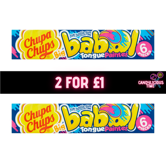 Chupa Chups Big Babol Bubble Gum (28g) - Tongue Painter