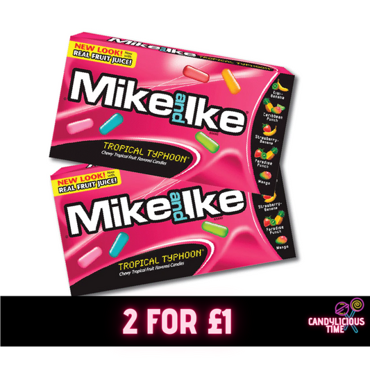 Mike and Ike Changemaker Mini Box (22g) (2 packs)  - Tropical Typhoon