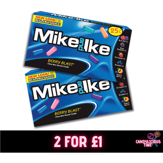 Mike and Ike Changemaker Mini Box (22g) (2 packs) - Berry Blast