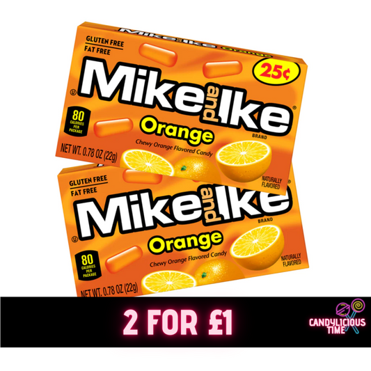 Mike and Ike Changemaker Mini Box (22g) (2 packs) - Orange