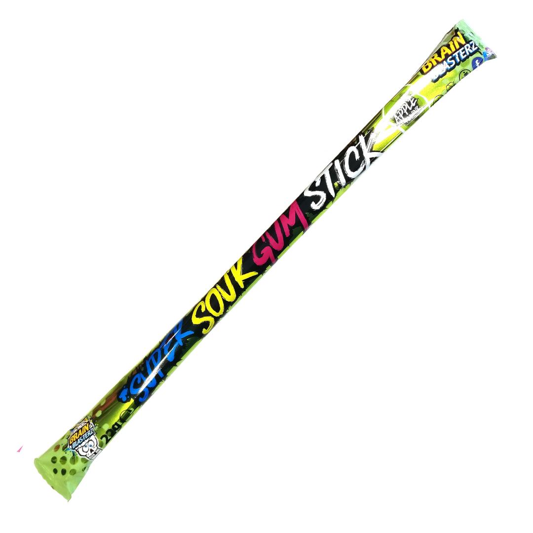 Brain Blasterz Super Sour Gum Stick - Apple