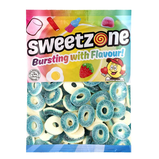 Sweetzone Blue Raspberry Rings 1kg