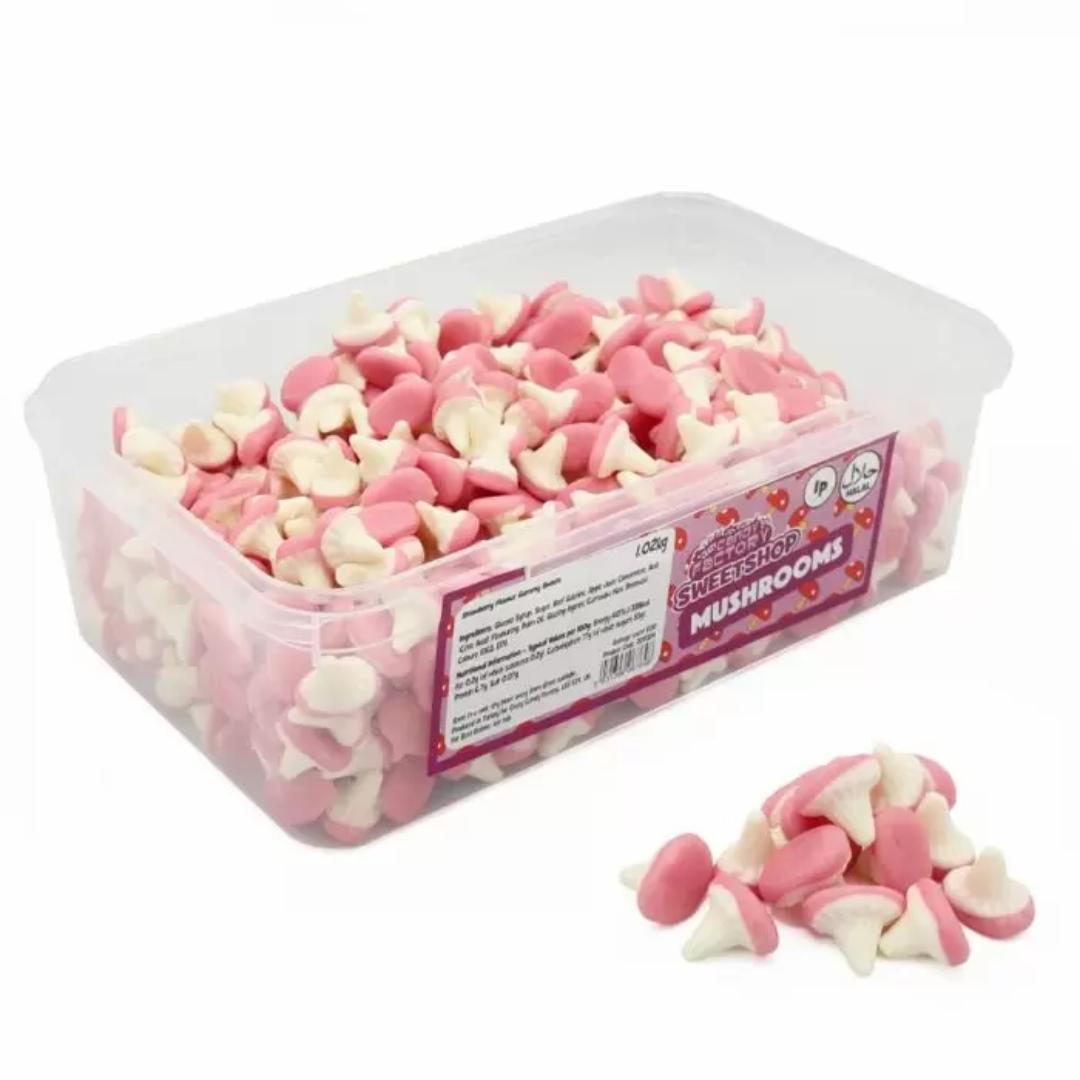 Crazy Candy Factory Tubs - Mini Mushrooms