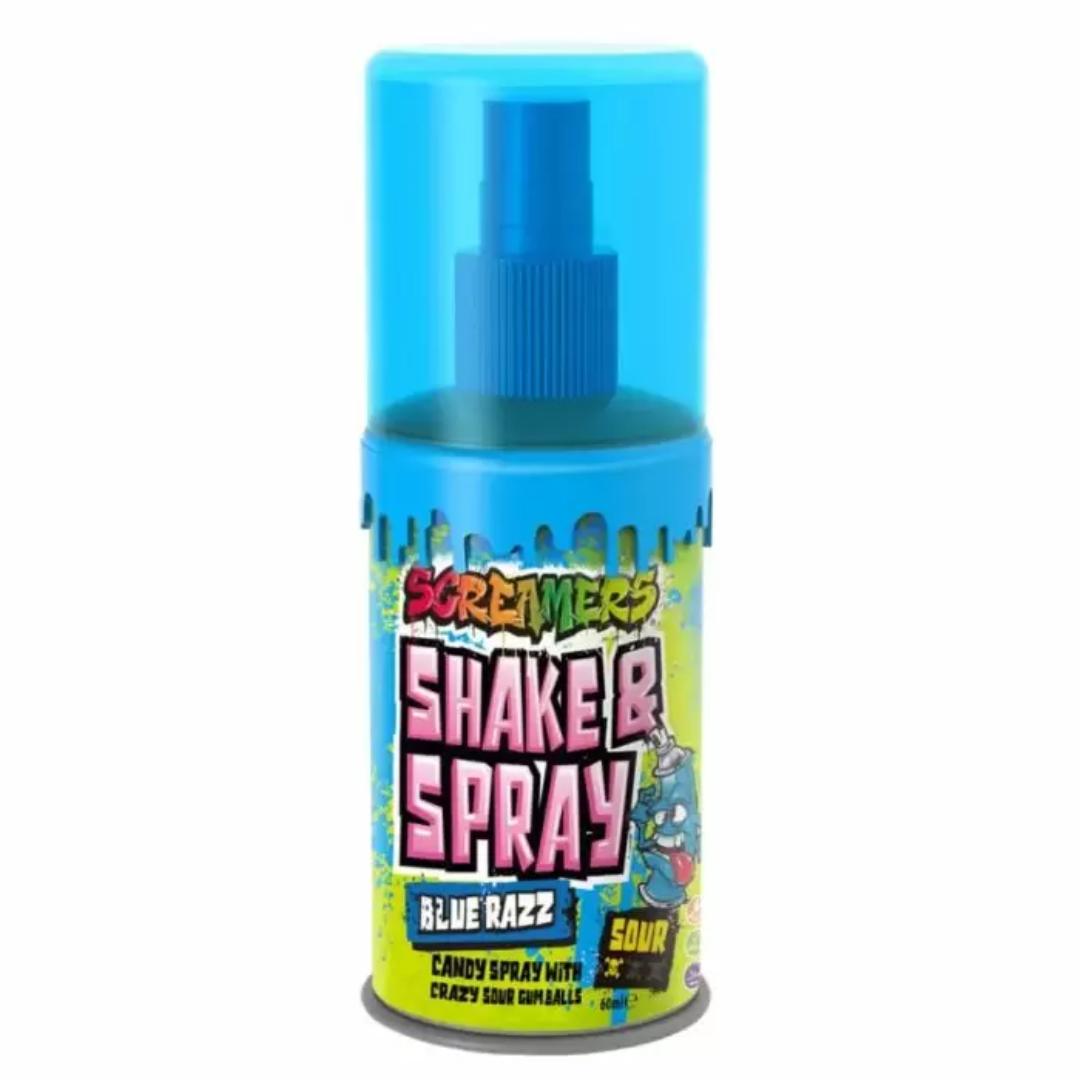 Screamers Shake & Spray - Blue Razz 60ml