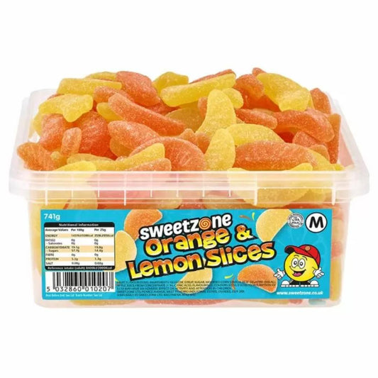 Sweetzone Orange & Lemon Slices Tub