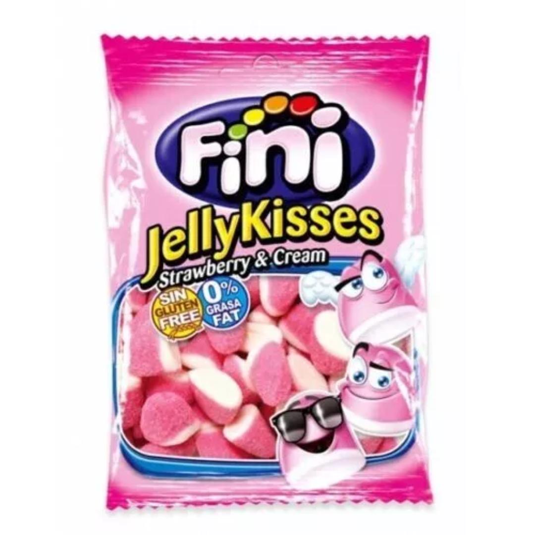 Fini Candy (75g) - Jelly Kisses - Strawberry and Cream - Fizzy