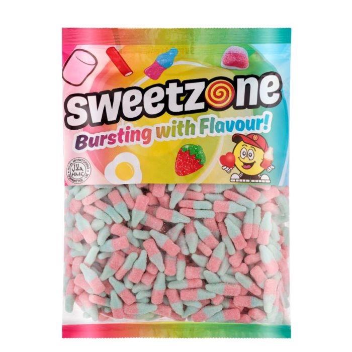 Sweetzone Fizzy Blue Bottles 1kg