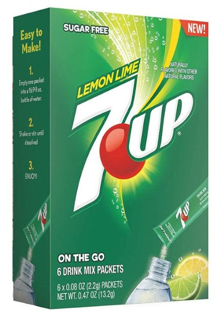 7up Lemon Lime Singles To Go