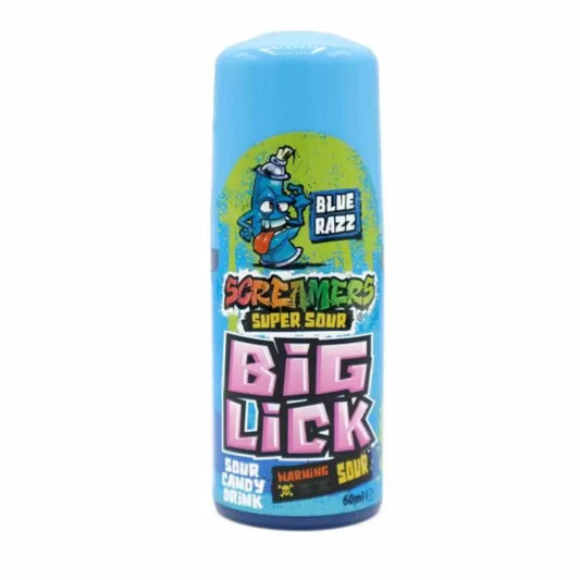 Screamers Big Lick - Blue Razz 60ml