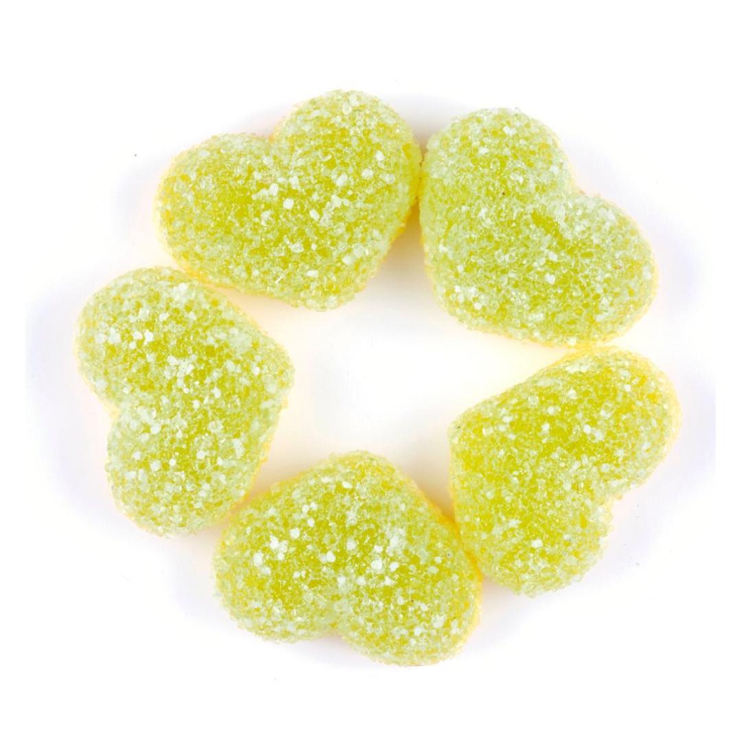 Custom Pick N Mix Candy - Apple and Custard Hearts (Halal) - 100g