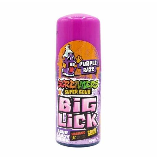 Screamers Big Lick - Purple Razz 60ml