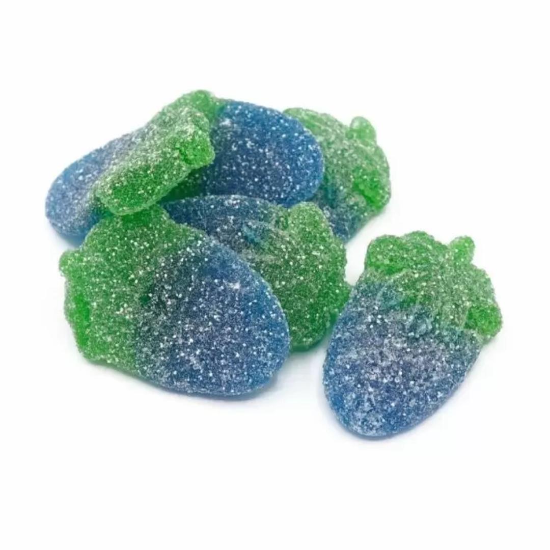 Custom Pick N Mix Candy - Fizzy Blue Raspberries (Vegan) - 100g