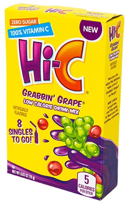 Hi-C Grabbin' Grape Singles to Go