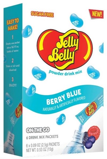 Jelly Belly Berry Blue Singles To Go