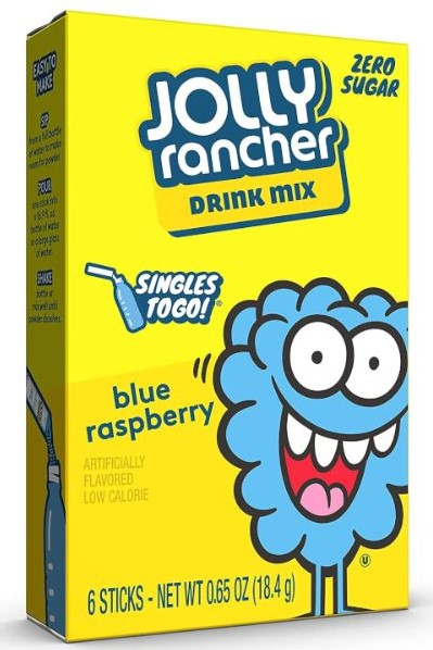 Jolly Rancher Blue Raspberry Singles To Go