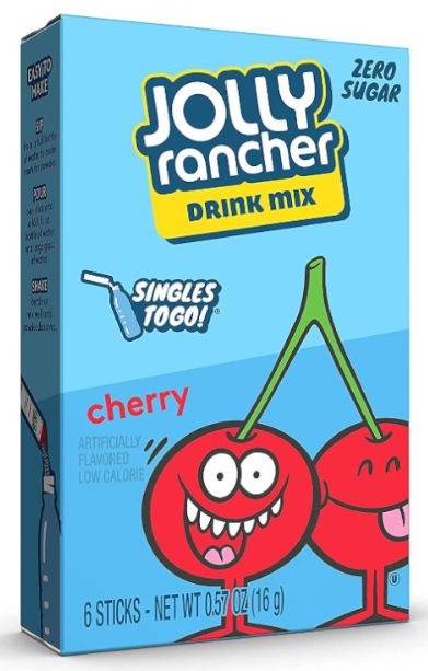 Jolly Rancher Cherry Singles to Go