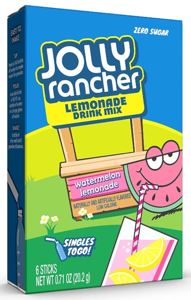 Jolly Rancher Watermelon Lemonade Singles To Go