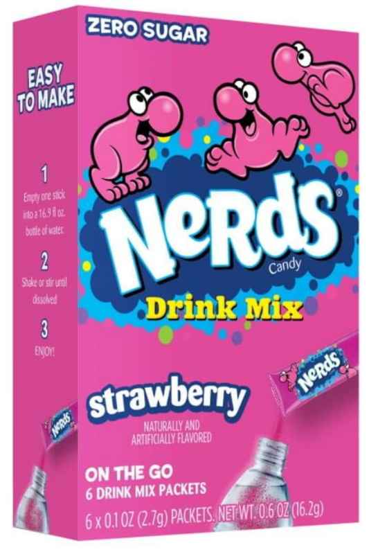 Nerds Strawberry Singles to Go