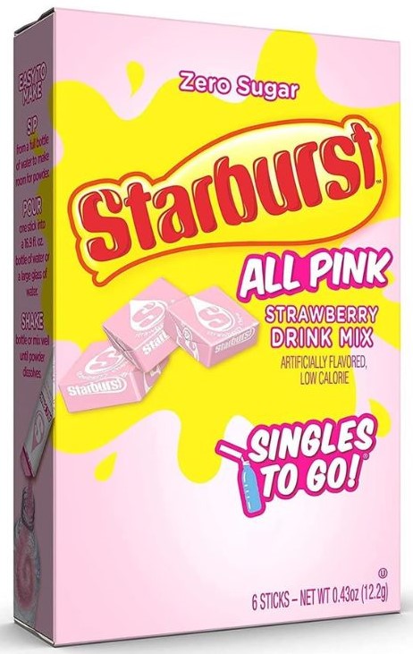 Starburst All Pink Singles To Go