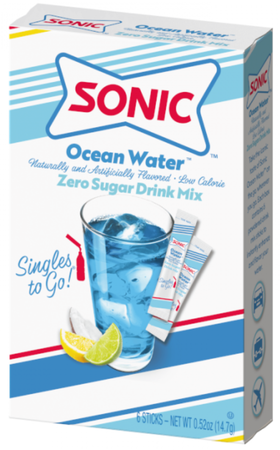 Sonic Ocean Water Singles To Go