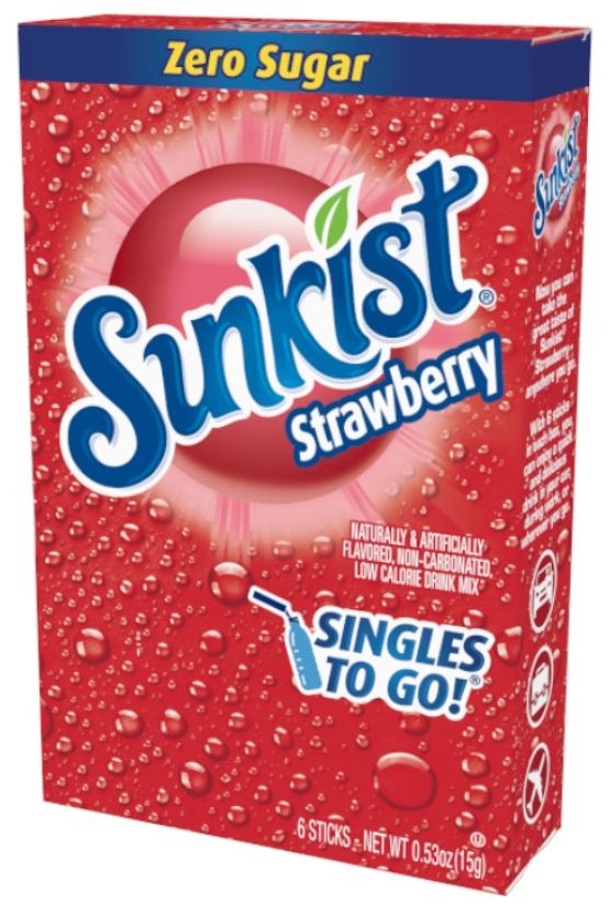 Sunkist Strawberry Singles To Go