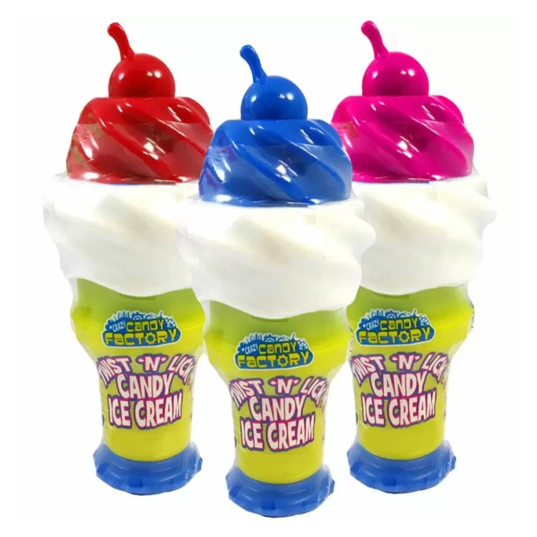 Twist 'N' Lick Candy Ice Cream - Cherry Flavour