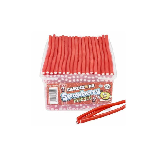 Sweetzone Strawberry Pencils Tub