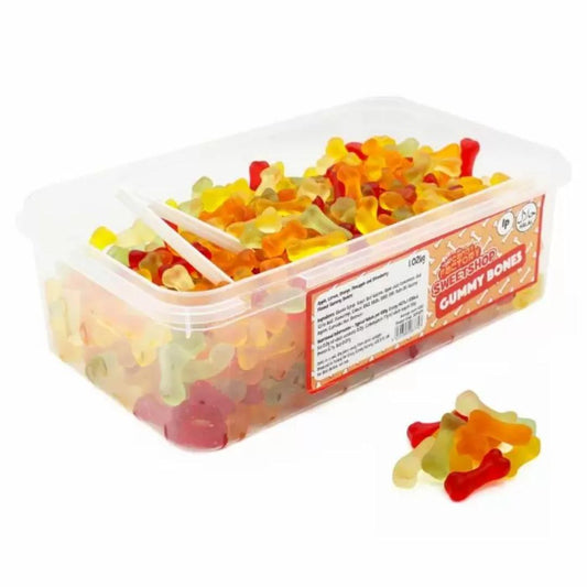 Crazy Candy Factory Tubs - Gummy Bones