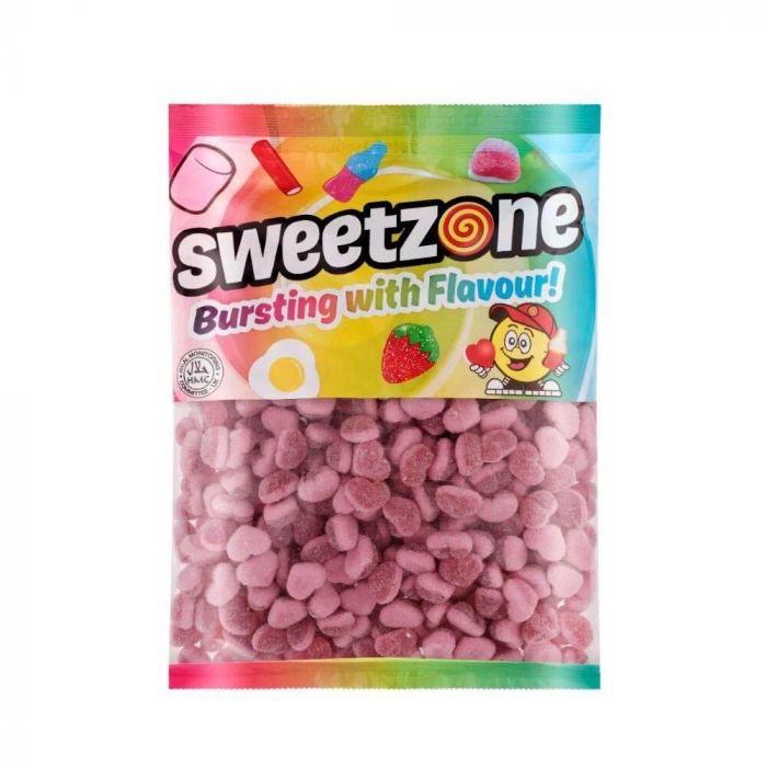 Sweetzone Fizzy Strawberry Hearts 1kg