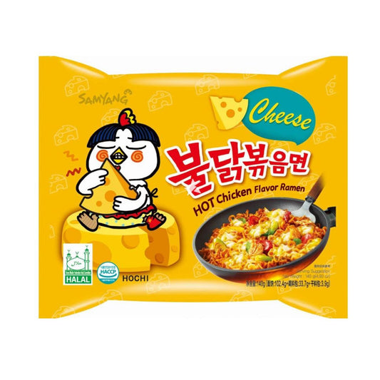 Samyang Buldak Cheese Hot Chicken Ramen Single pack (140g)