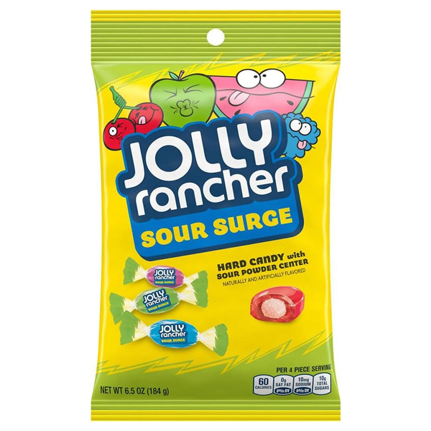 Jolly Rancher Sour Surge Peg Bag (184g)