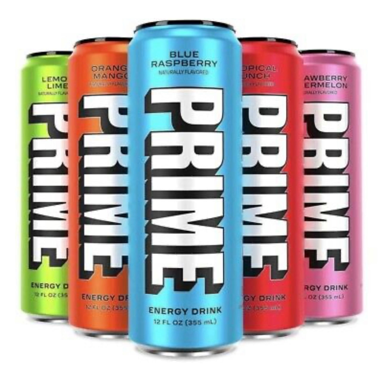 USA PRIME Hydration Energy Drinks x 5 BUNDLE!