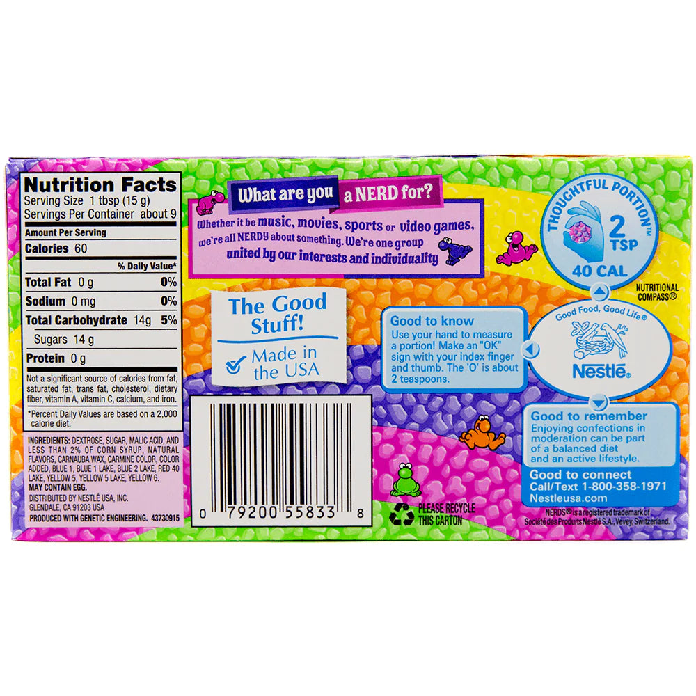 Nerds Rainbow Theatre Box (141g)