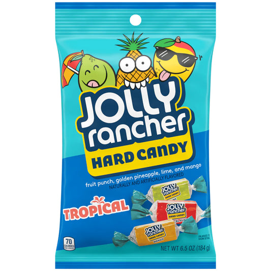 Jolly Rancher Hard Candy Tropical Peg Bag (184g)